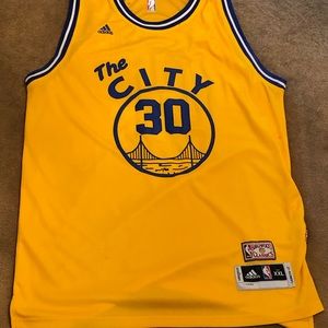 NBA GOLDEN STATE WARRIORS STEPH CURRY JERSEY